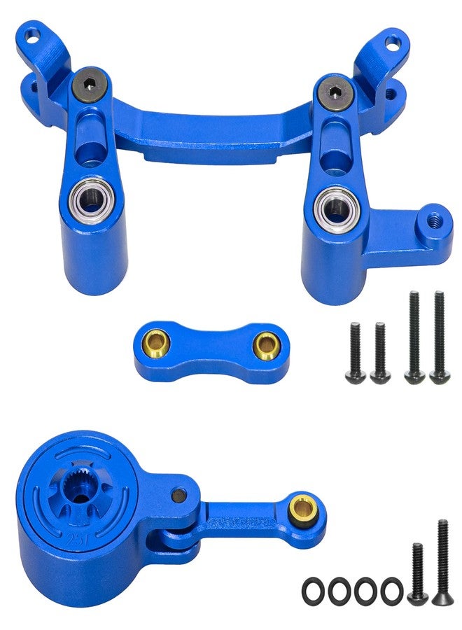 LRFHL 1/10 Aluminum Steering Bellcrank Drag Link Set with 25T Servo Horn Arm - Image 5