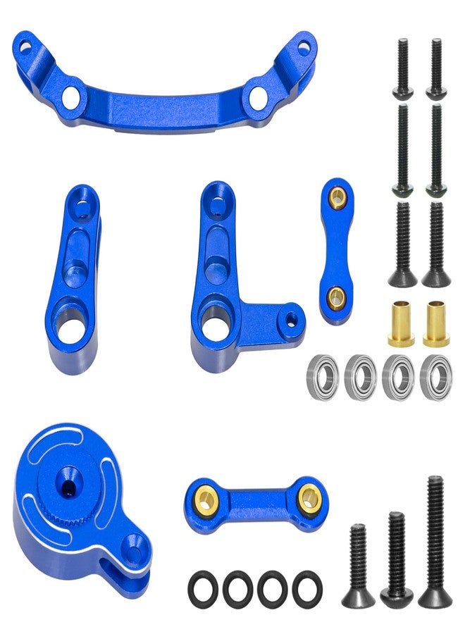 LRFHL 1/10 Aluminum Steering Bellcrank Drag Link Set with 25T Servo Horn Arm - Image 1
