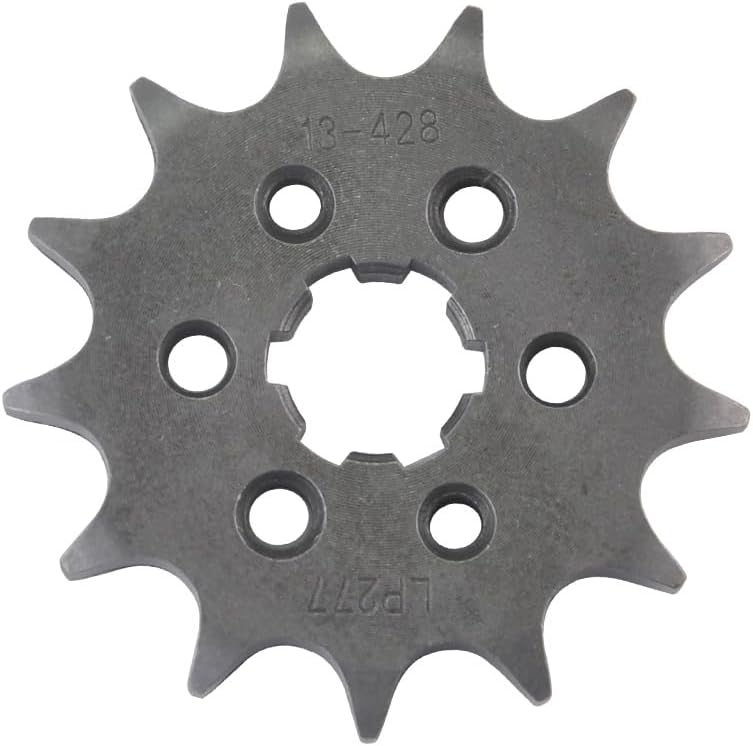 QASULER 428 13T Motorcycle Front Sprocket - Image 3