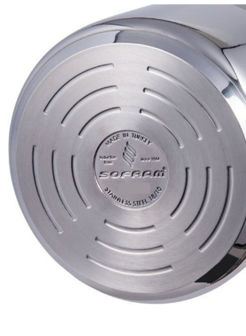 Sofram Turkish Stainless Stock Saucepan 18 cm - Image 3