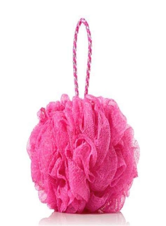 Indiginous Bath Shower Loofah Sponge Pouf Body Scrubber Exfoliator| Bathing Round Loofah for Men and Women| Ultra Soft Round Bath Sponge Loofah/Scrub (Pack of 1) (1) - Image 1