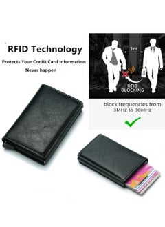 RFID protection leather wallet with metallic card holder - pzsku/ZBED5D448185C0EA987E9Z/45/_/1706525574/f64d194d-ab96-43ce-80d0-70b9b583447f