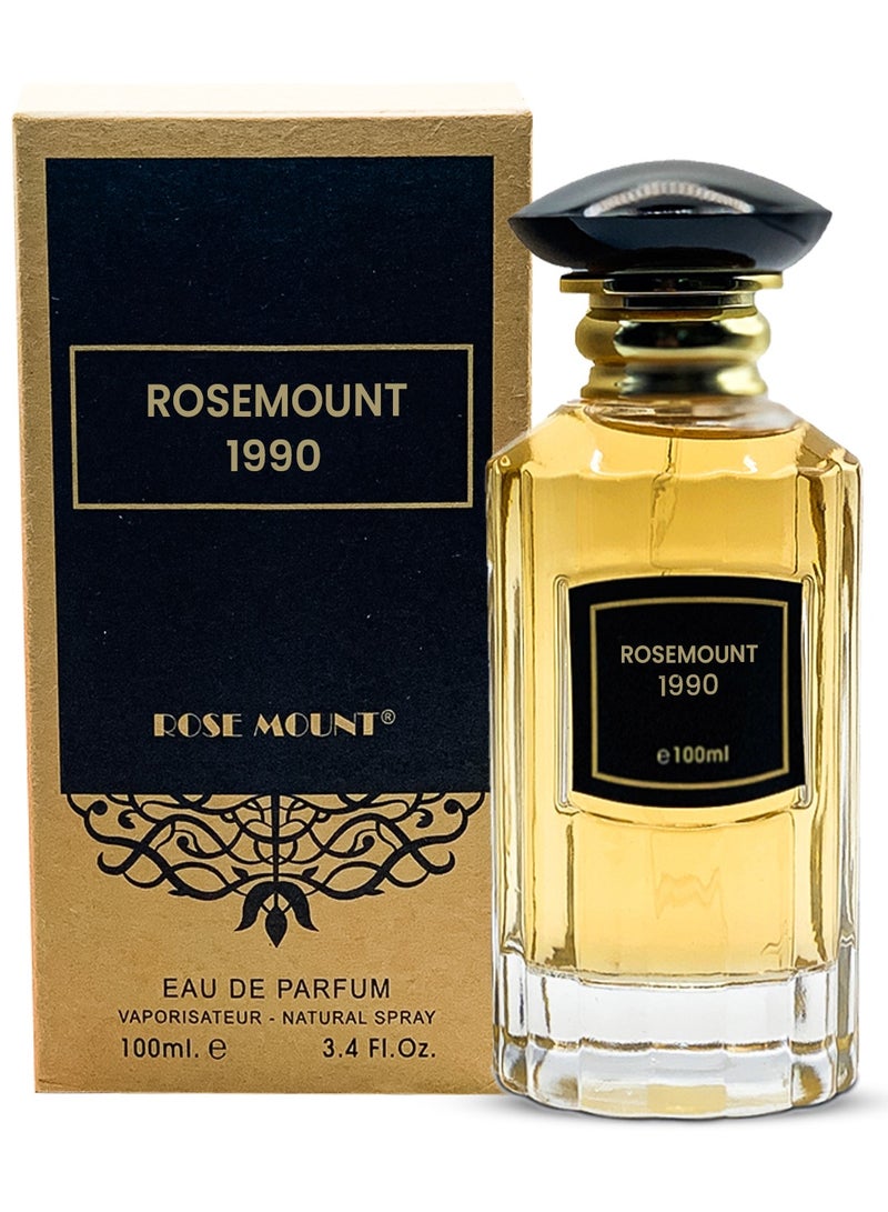 ROSEMOUNT B BRAG Rosemount 1990 3.4 OZ Eau De Parfum for Men and Women Long Lasting Arabic Perfume Men’s and Women Fragrances Oriental - Image 1