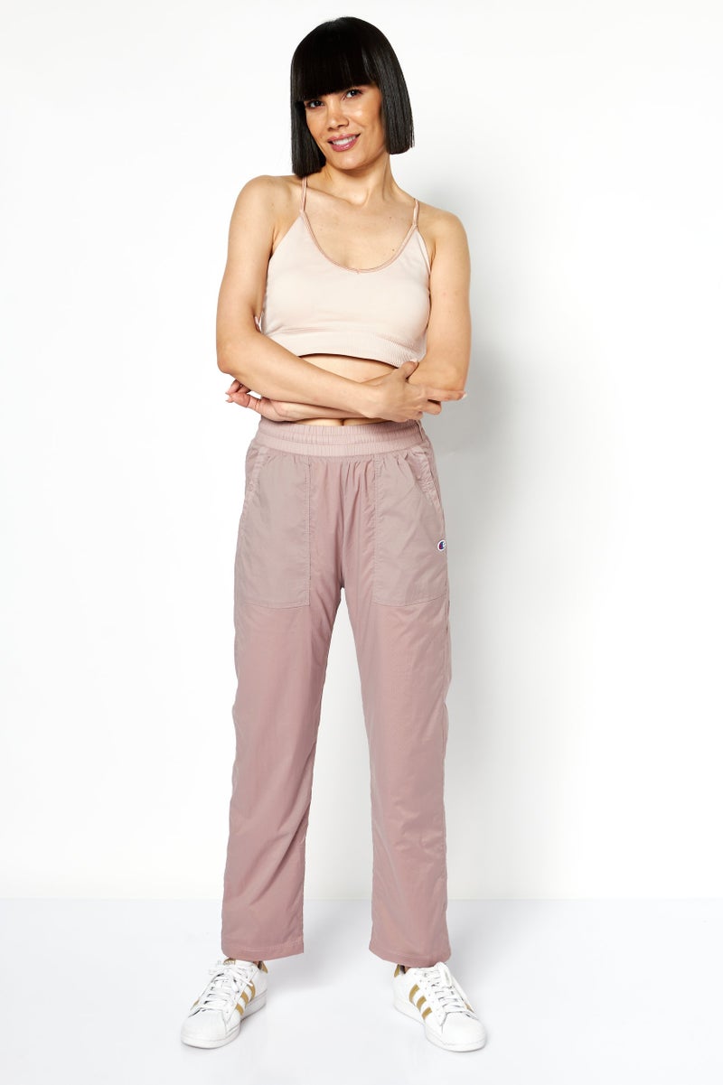 Champion Women Sportswear Fit Embroidered Logo Training Sweatpants, Mauve - Image 3