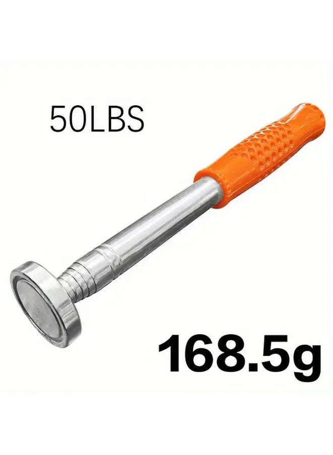Orange Handle Telescopic Magnetic Pick Up Tool Extends To 41 Inches For Workshop Garage - Image 3