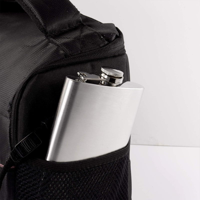 4PCS Hip Flask for Men Liquor Flask Stainless Steel Leak proof Flask with Funnel set for Women Pocket Alcohol Drinking Flask set 8OZ (Color : Silver) - Image 5