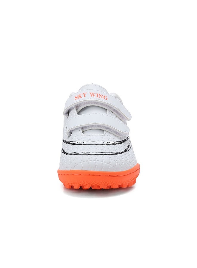 SKY WING Kids Unisex Soccer Shoes Indoor Outdoor Low Top Football Cleats For Boy And Girl Lightweight Shock Resistant Training Boot Professional Turf Sport Athletic Ground Football Boot - Image 4