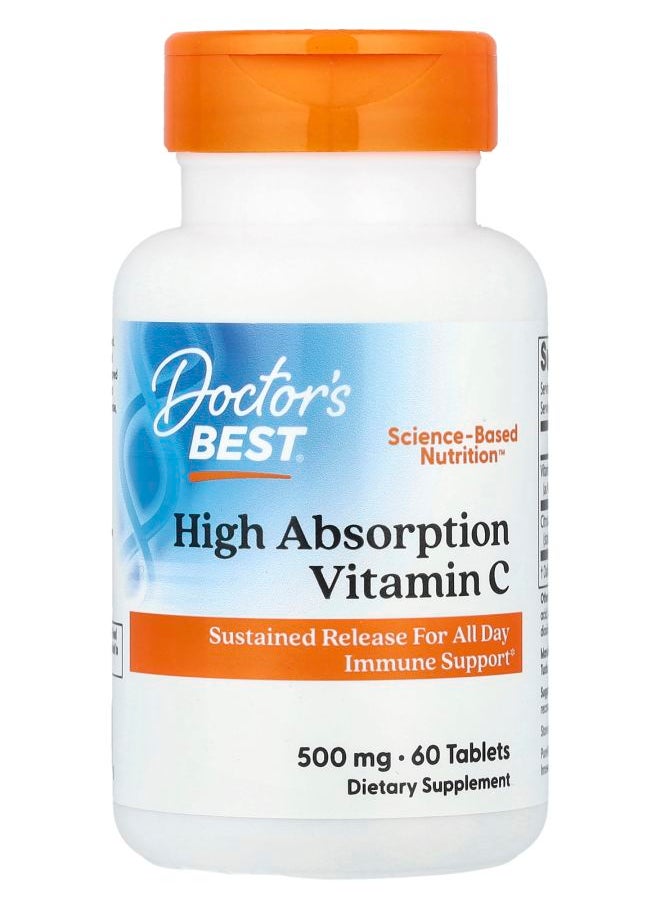 Doctor's BEST High Absorption Vitamin C 60 Tablets 