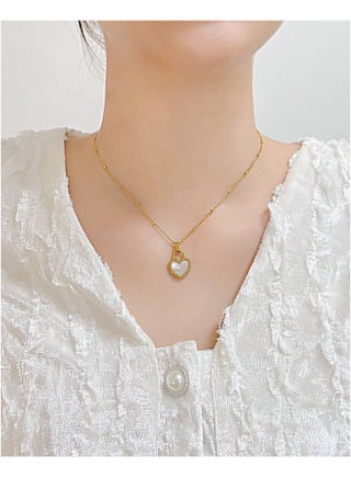 Trendy double face heart necklace - pzsku/ZBED613692DC036EC4A73Z/45/_/1731431173/ab94eaa2-123d-402c-b09f-8e8c09c27cc5