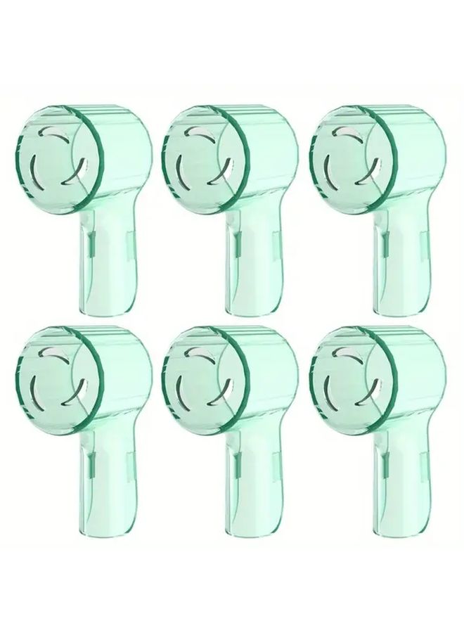 White Electric Toothbrush Head Covers Compatible with iO5 iO7 iO8 iO9 EB17 Pro 3P4000 Reusable Washable Travel Protection - Image 5