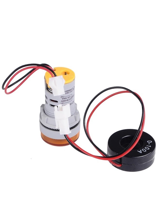 melfi Digital Dual Voltmeter Ammeter Ampere Voltage Current Meter Indicator Signal Warning Lights - Image 3