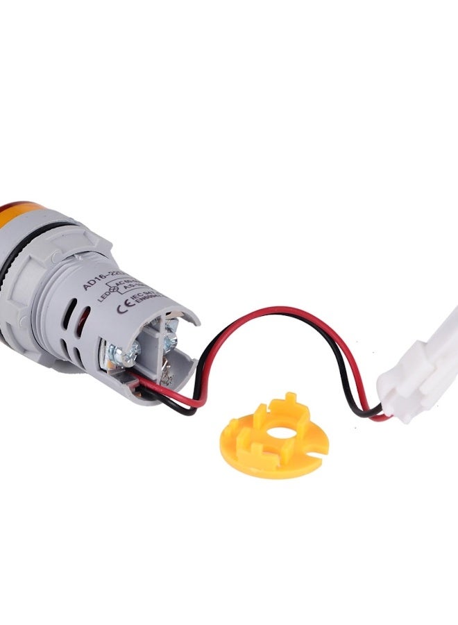 melfi Digital Dual Voltmeter Ammeter Ampere Voltage Current Meter Indicator Signal Warning Lights - Image 2