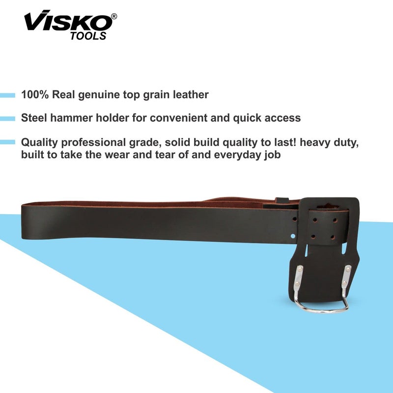 Visko Tools Visko VLB 025 Tool Kit With Carpenters Apron Tool Bag 10 Pockets Belt Welding Hand Gloves  - Image 5