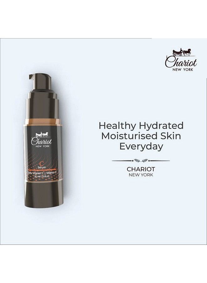 Chariot New York مصل الوجه بفيتامين سي بنسبة 20%؛ يغذي ويرطب؛ غير دهني ؛ مكافحة الشيخوخة 30 مل  - Image 5