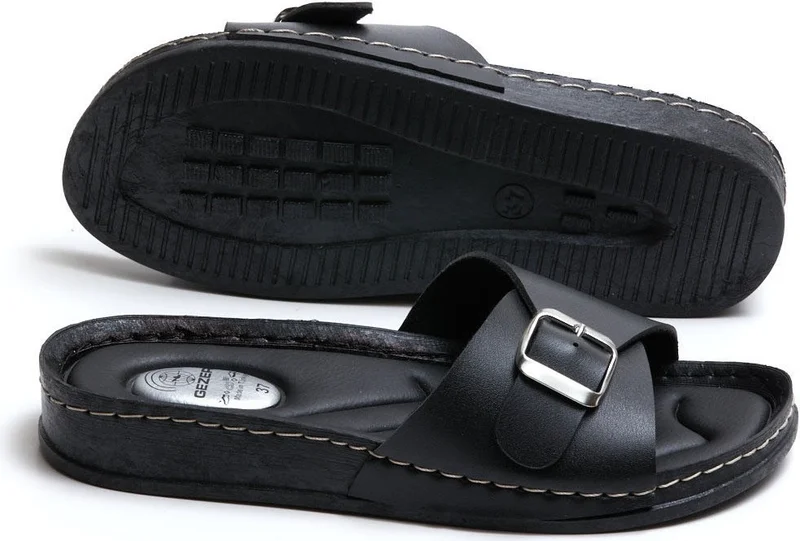 Gezer Summer Single Buckle Soft Sole Women's Slippers