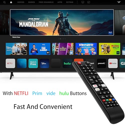 EONCHARM جهاز تحكم عن بعد عالمي لجميع أجهزة تلفاز سامسونج متوافق مع جميع موديلات LCD و LED و HDTV و 3D و Smart TVs - Image 3
