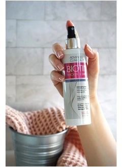 Biotin Hair Spray Thicken & Shine Leave In Treatment, Biotin Detangling Formula Nourishes Fine, Damaged, Or Frizz Prone Hair & Supports Scalp Health For Strong Thick Hair, 8 Fl Oz