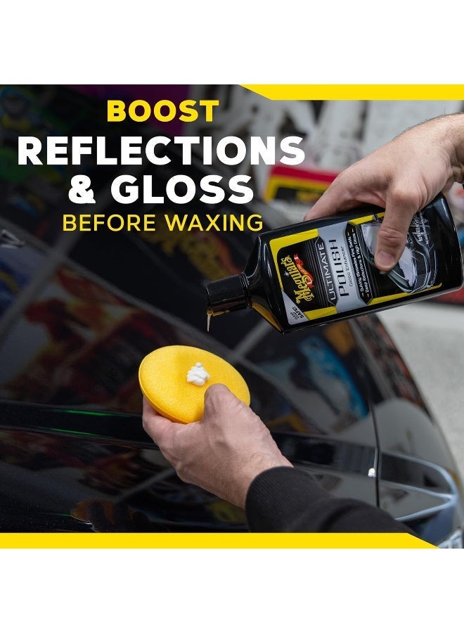 Meguiar's Meguiar’s G19216 Ultimate Polish – High-Gloss Pre-Waxing Glaze 473ml - Image 3