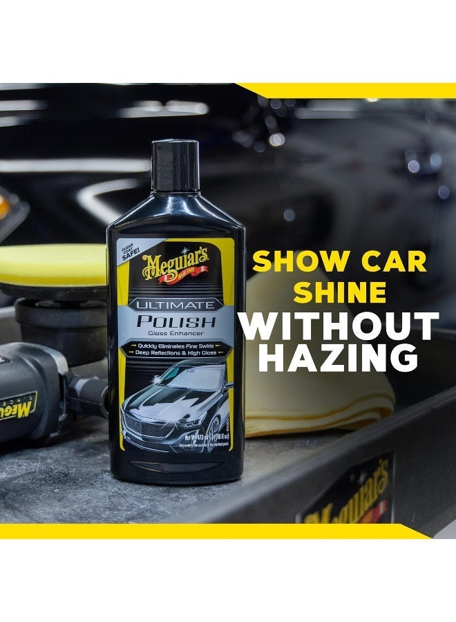 Meguiar's Meguiar’s G19216 Ultimate Polish – High-Gloss Pre-Waxing Glaze 473ml - Image 2