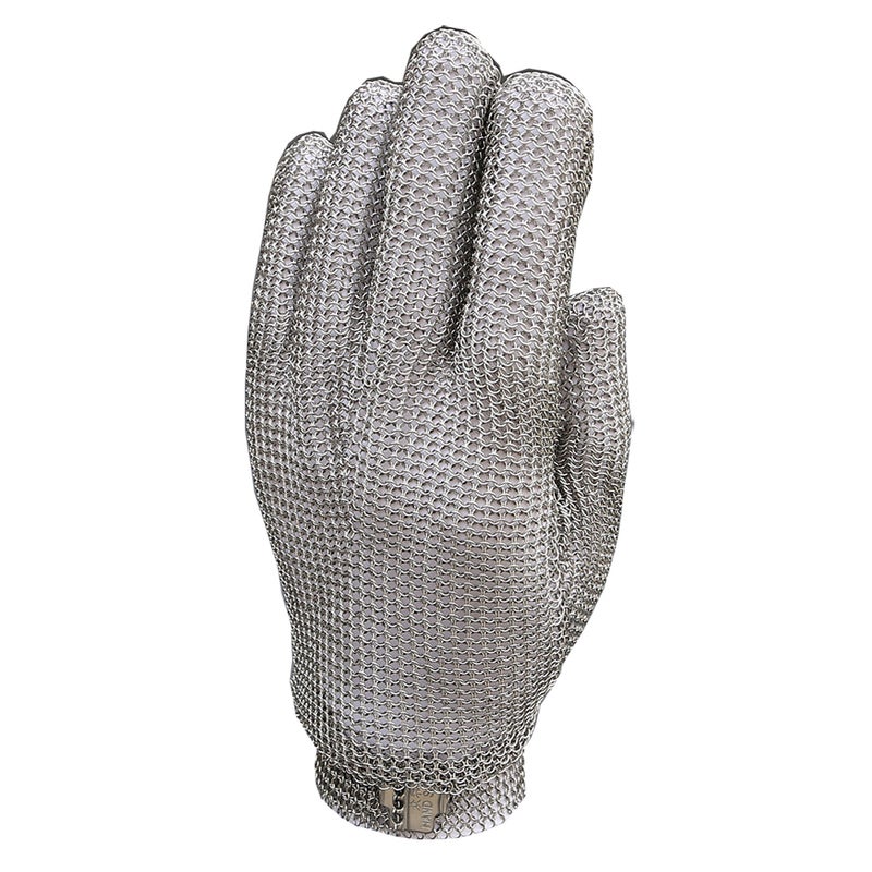 High-quality 304L Stainless Steel Mesh Knife Cut Chain Mail Protective Glove for Kitchen Butcher Working Safety S(right hand) - Image 1
