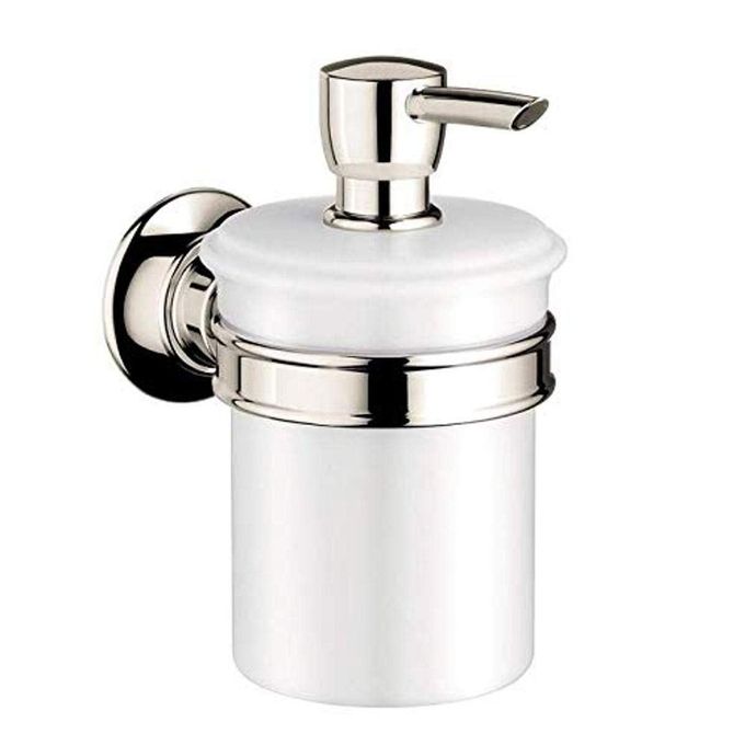 AXOR Bath And Kitchen Sink Soap Dispenser Luxury 6-Inch, Classic Soap Dispenser In Polished Nickel, 42019830 - Image 3
