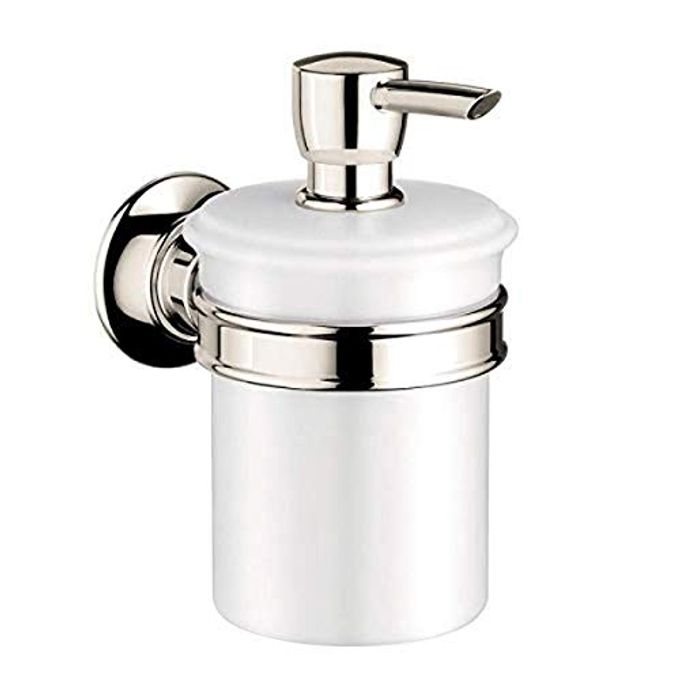 AXOR Bath And Kitchen Sink Soap Dispenser Luxury 6-Inch, Classic Soap Dispenser In Polished Nickel, 42019830 - Image 4