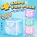UGYWI Squishy Fidget Toys for Kids Adults 4 Pack Cube Sensory Squeeze ToyLarge Size 216 Stress Anxiety Relief Balls Gifts for Girls Boys Teens Party Favors Toys for Ages 3 6 7 8 12 Years Old - Image 4