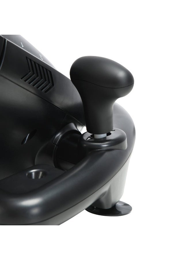 ASA A500 6-in-1 Gaming Racing Wheel with Pedals & Gear Shifter – Dual-Motor Vibration, 180° Rotation – Compatible with PC, PS4, PS3, Xbox One, Xbox 360, Switch, and Android - Image 4