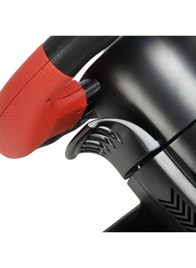 ASA A500 6-in-1 Gaming Racing Wheel with Pedals & Gear Shifter – Dual-Motor Vibration, 180° Rotation – Compatible with PC, PS4, PS3, Xbox One, Xbox 360, Switch, and Android - Image 5