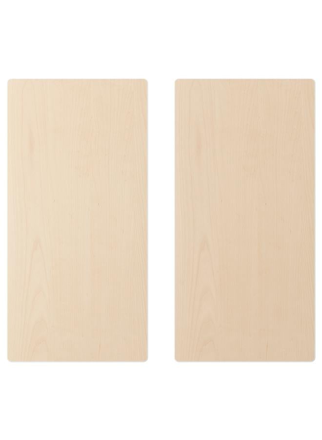 Zaboon Door, birch effect, 30x60 cm - Image 1
