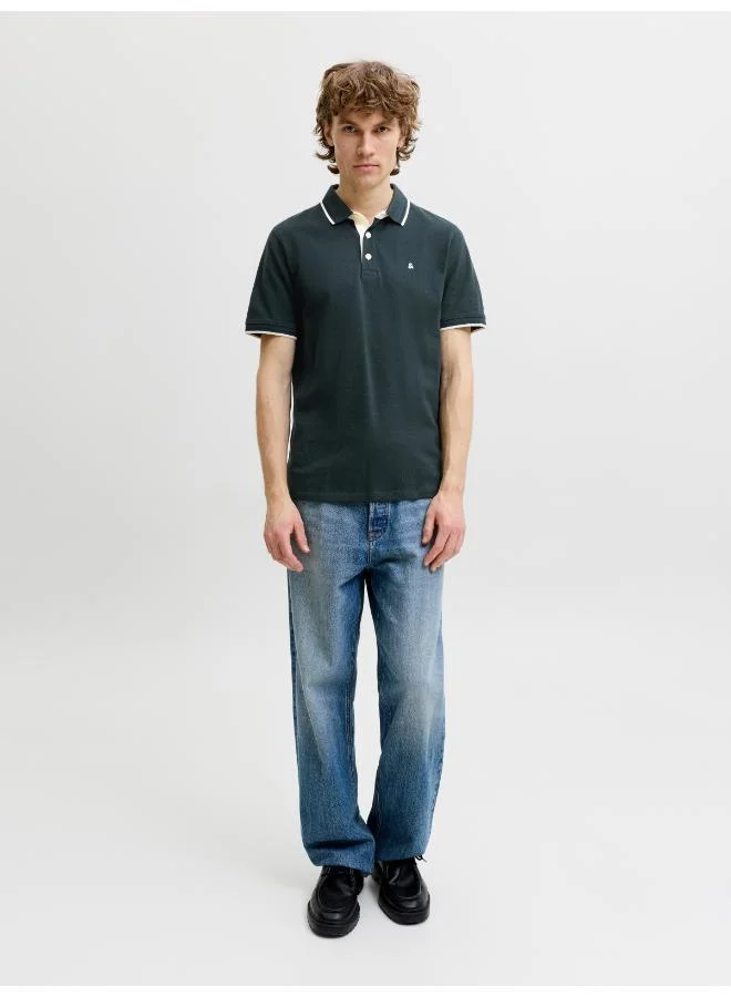 JACK & JONES Solid Regular Fit Polo