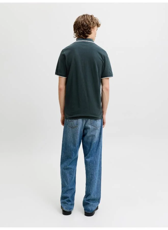 JACK & JONES Solid Regular Fit Polo