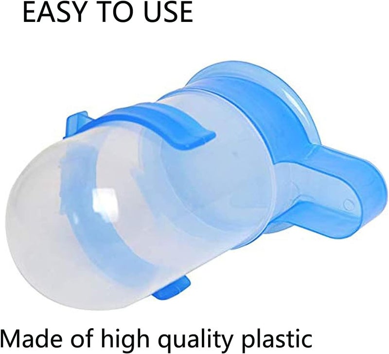 Litewoo Bird Water Seed Food Feeder Dispenser Feeding Water Bottle Bowl Holder for Parrot Parakeet Cockatiel Conure Lovebird African Grey Cockatoo Budgie Finch Canary Cage Accessories - Image 4