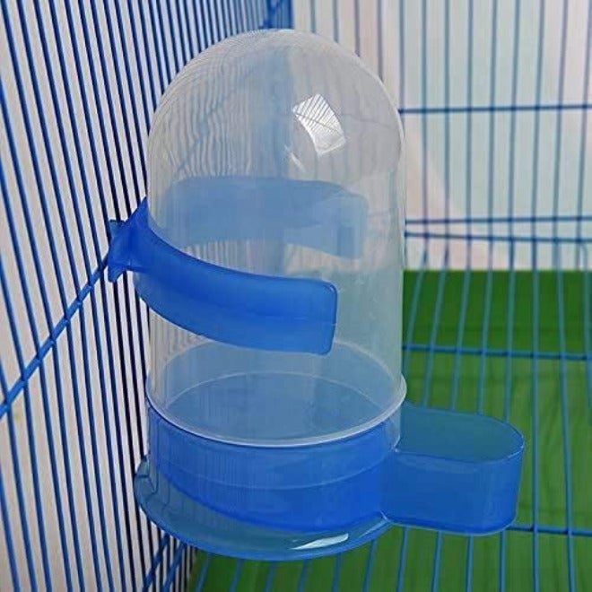 Litewoo Bird Water Seed Food Feeder Dispenser Feeding Water Bottle Bowl Holder for Parrot Parakeet Cockatiel Conure Lovebird African Grey Cockatoo Budgie Finch Canary Cage Accessories - Image 5
