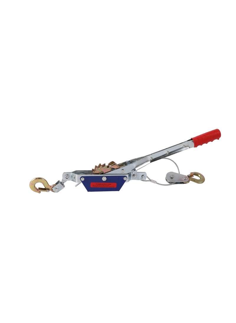 LAWAZIM - Cable Puller-2 Ton- Heavy-Duty Dual Gear Power Puller with Ergonomic Handle and Safety Latch Hooks -for Pulling Heavy Loads, Vehicle Recovery, Tensioning Cables, Off-Road Recovery and Hoisting - Image 1
