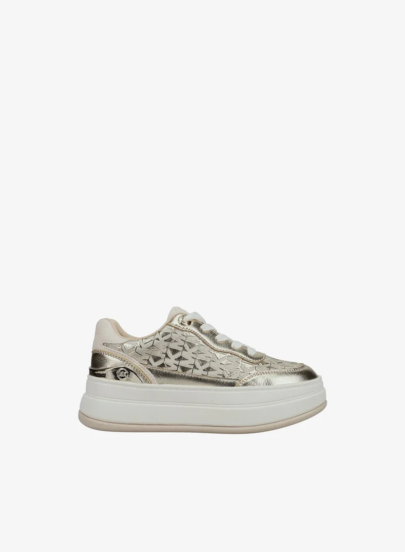 مايكل كورس HAYES Monogram Platform Sneakers