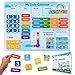Simply magic 58 PCS Kids Calendar My First Daily Magnetic Calendar with Weather and Feelings Days of the Week All About Today Board Preschool Learning Chart for Wall or Fridge Circle Time - Image 3