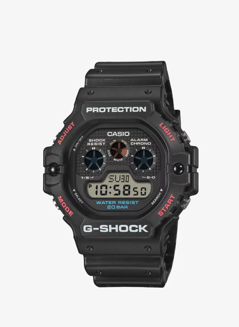 G-shock Men's Resin Band Digital Watch DW-5900U-1DR - 51.4 × 46.8 mm