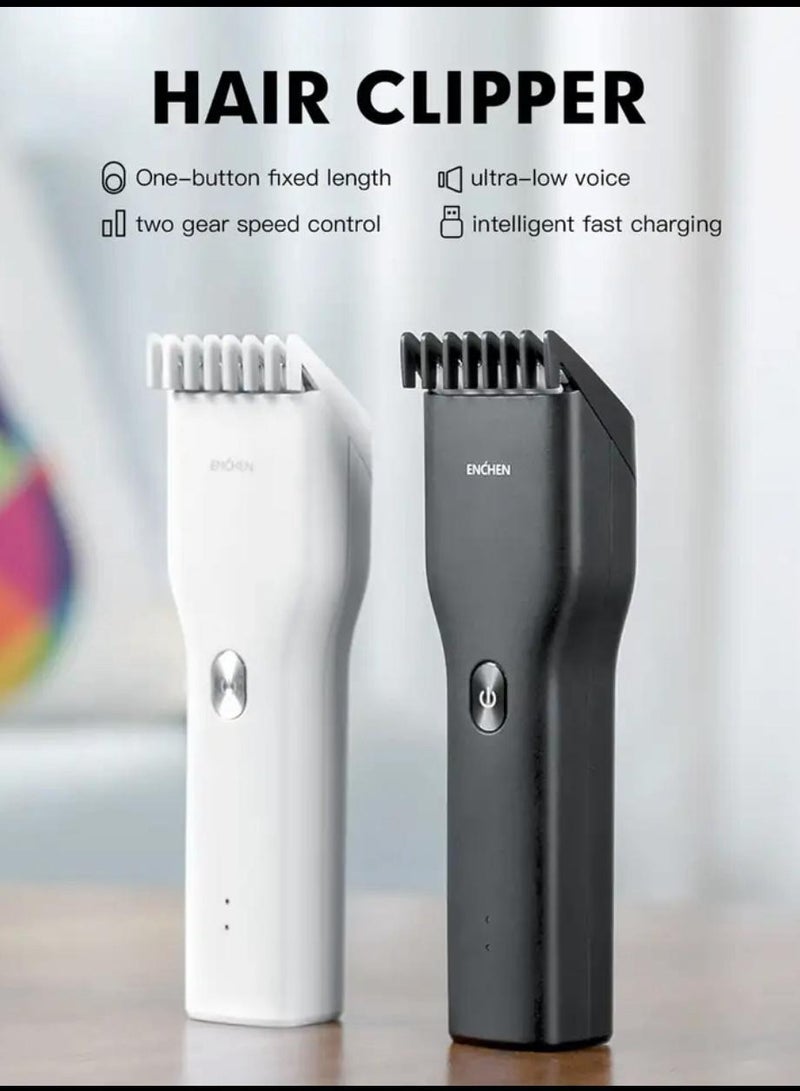 ENCHEN USB Electric Hair Trimmer Black - Image 4
