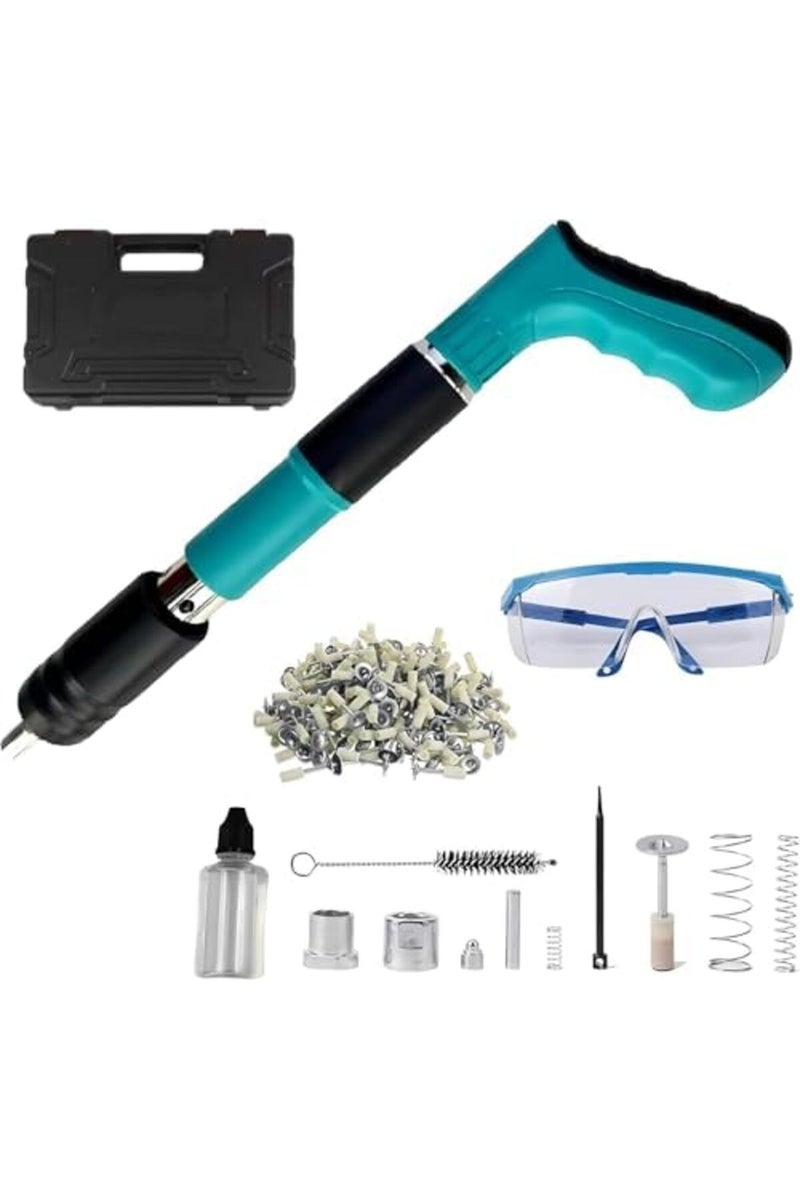 Manual Concrete Nail Gun | Mini Nail Wall Fastening Tool for Cement & Brick | Portable Steel - Image 2