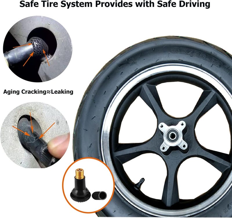 Dr.Roc Tire Valve Tools Set - 1 x Installer, 20 x Snap-in Valve Stem with Cores (12 x TR412, 8 x TR413), 1 x Core Remover - Image 4