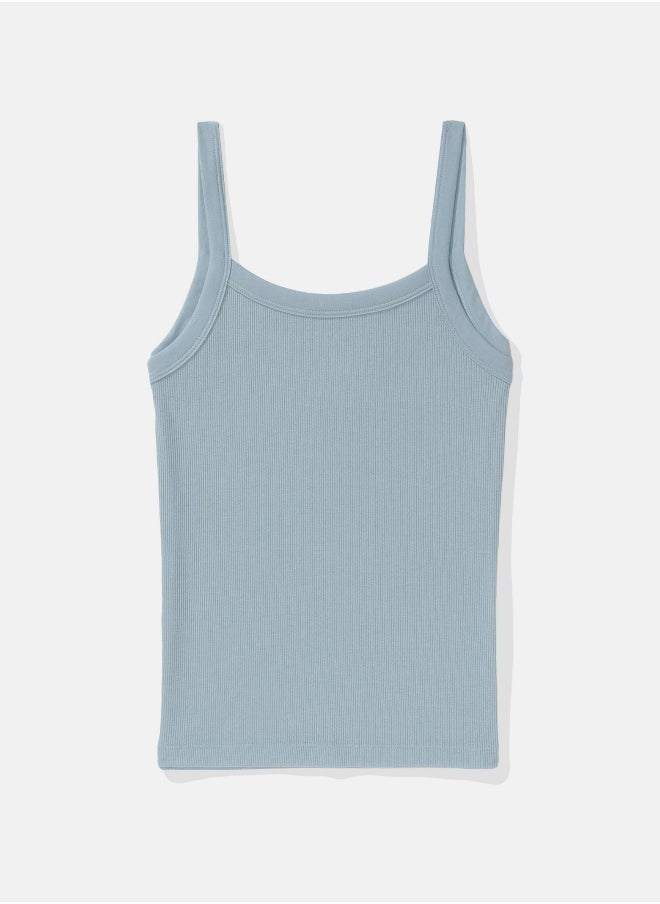 American Eagle - AE Cropped Classic Tank Top - Image 1