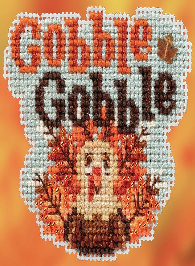 Mill Hill Counted Cross Stitch Gobble, Multi - Image 2