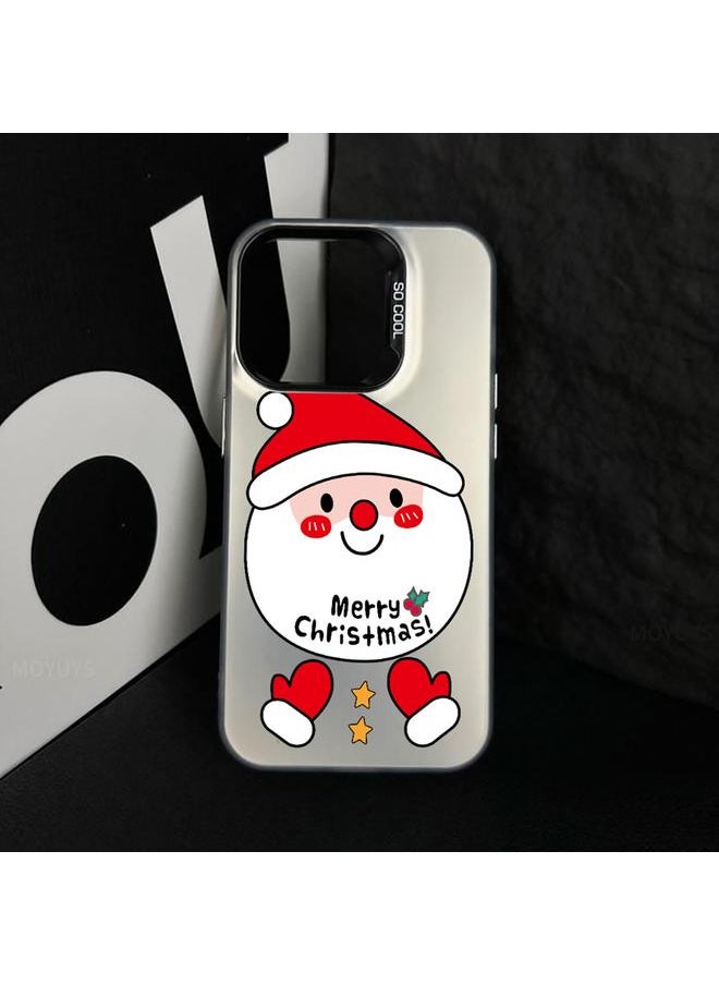 erorex - Case For iPhone XS Max Christmas Series PC Full Coverage Pattern Phone Case - Image 1