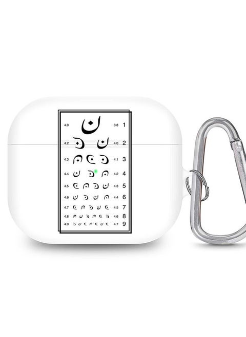 StylePods Case for Airpods 3rd Gen Case With Anti-Lost Keychain - Eye Test