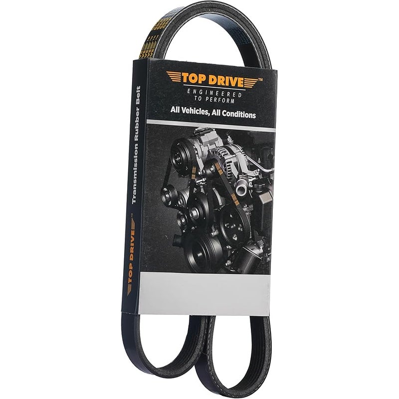 Top Drive, 6PK2135, Premium Engine Serpentine Drive Belt, Equivalent References - K060841, 5060840 - Image 1