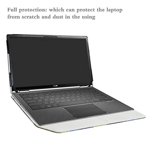 Alapmk Protective Case for ASUS Q326FA/VivoBook S13 S333JA 13.3" &case for HP Elite Dragonfly/Envy 13 13-baXXXX/Envy x360 13 13-ayXXXX 13-bdXXXX/EliteBook x360 1030 G7 Laptop,Starry Night - Image 5