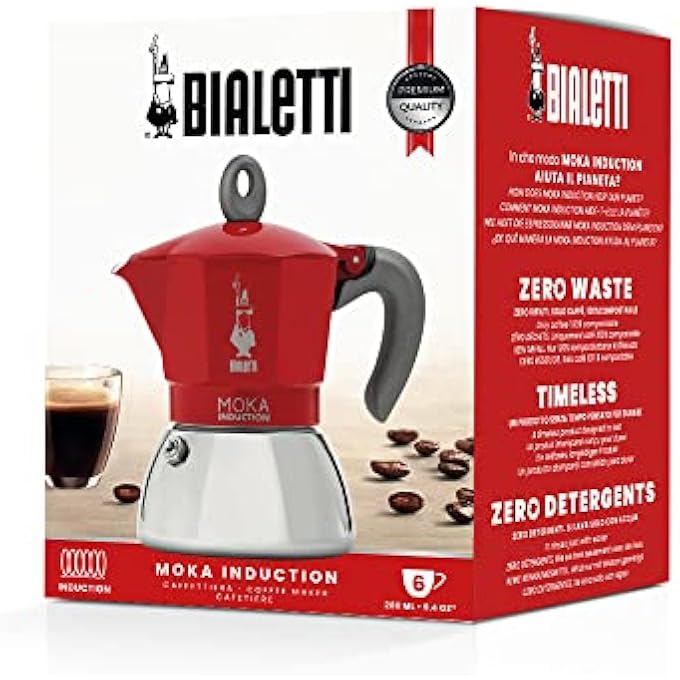 بياليتي موكا إندكشن ريد 6 أكواب - Image 5