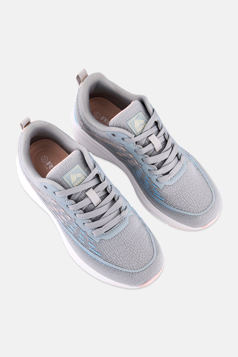 RBX أحذية جري للنساء برباط، رمادي - Image 4