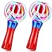 Hungdao 2 Pieces Light Wands Spinner Wand Sensory Light Spinner Magic Ball Glow LED Orbiter Wand - Image 2
